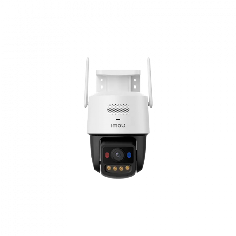 Imou Titan Pro 6MP, Aurora color night vision Wi-Fi 2.4 and 5 GHz PT, rotation 355 pan & 90 Tilt, 1.8 progressive CMOS, H.265, 3.6mm Fixed lens, field of view: 89, Night Vision up to 30m, 8x Digital Zoom, RJ45, Mic&Speaker, 125dB Siren, PoE, IP66
