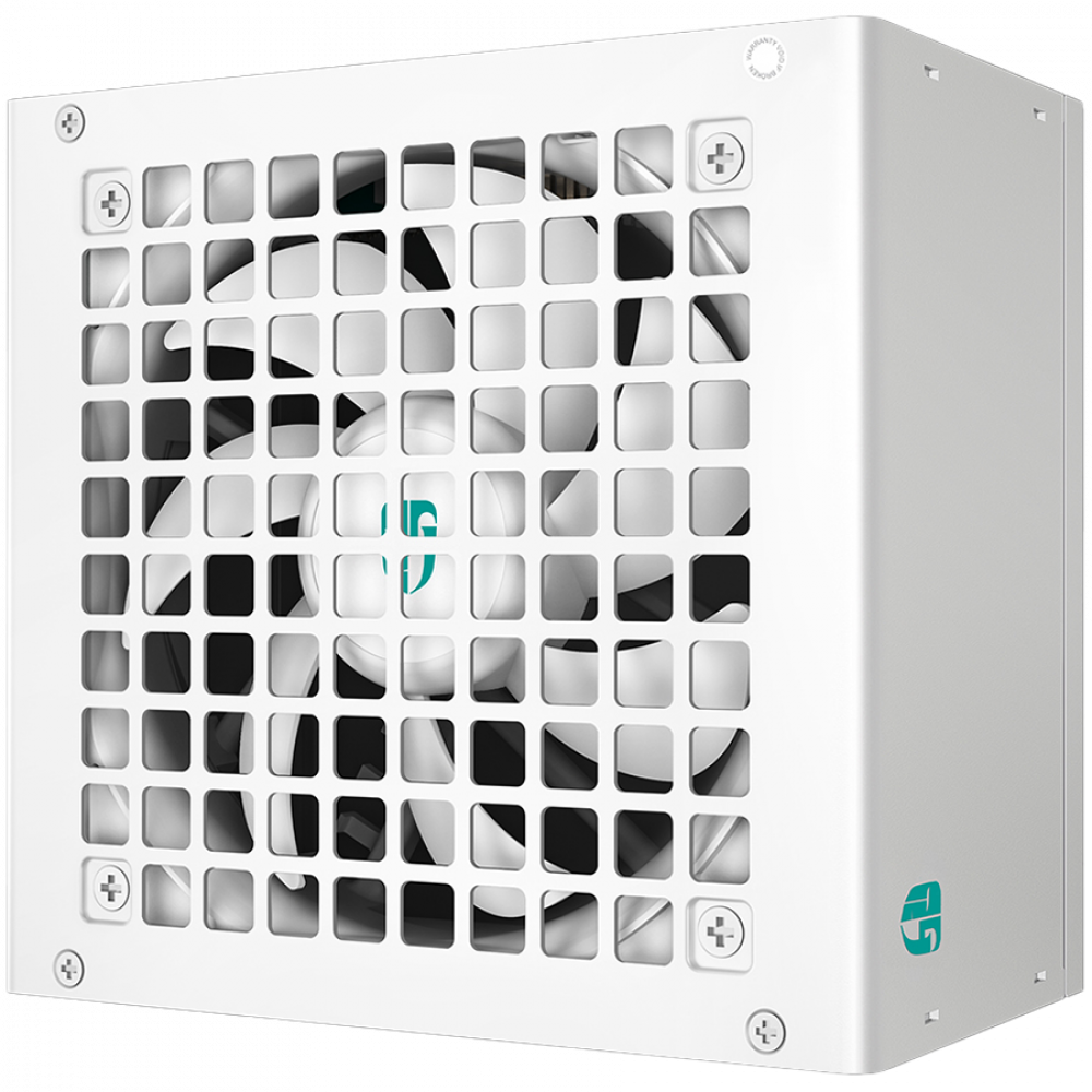 DeepCool Gamer Storm, PQ850-G WH, 850W, 80 Plus GOLD, ATX12V V3.1, Japanese Capacitors, Fully Modular, White Sleeved Cables, Hydro Bearing 120mm Fan, OPP/OVP/SCP/OTP/OCP/UVP/SIP/NLO, R-PQ850G-FD1W-JGEU-V1, 10Y