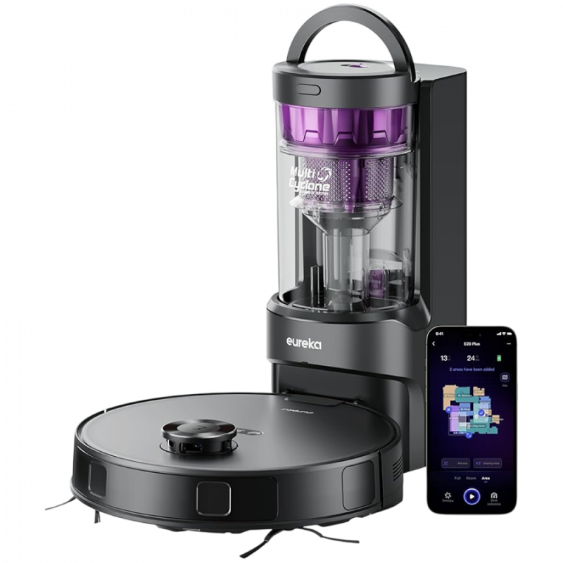 Eureka SET LDS/dual-line laser/8kPa fan/rubber brush for E20 Plus