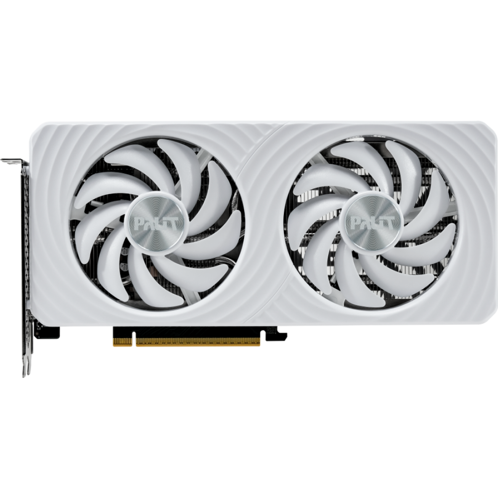 PALIT GeForce RTX 5060Ti White OC 8GB GDDR7 128 bit, 1x HDMI 2.1b, 3x DP 2.1b, 2 Fan, 1x 8-pin pwr connector, 600W, 262.1 x 126.3 x 40.1 mm, NE7506TU19P1-GB2062M