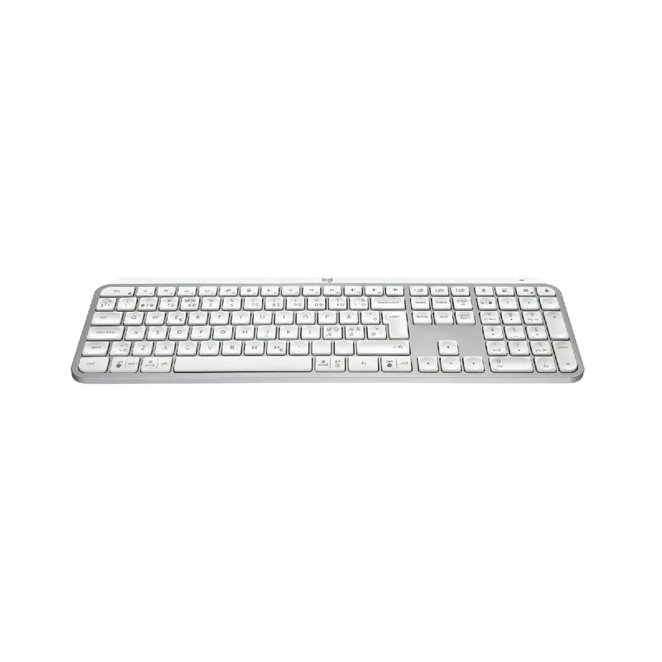 Безжична клавиатура Logitech MX keys S Illuminated, Pale gray - Image 2