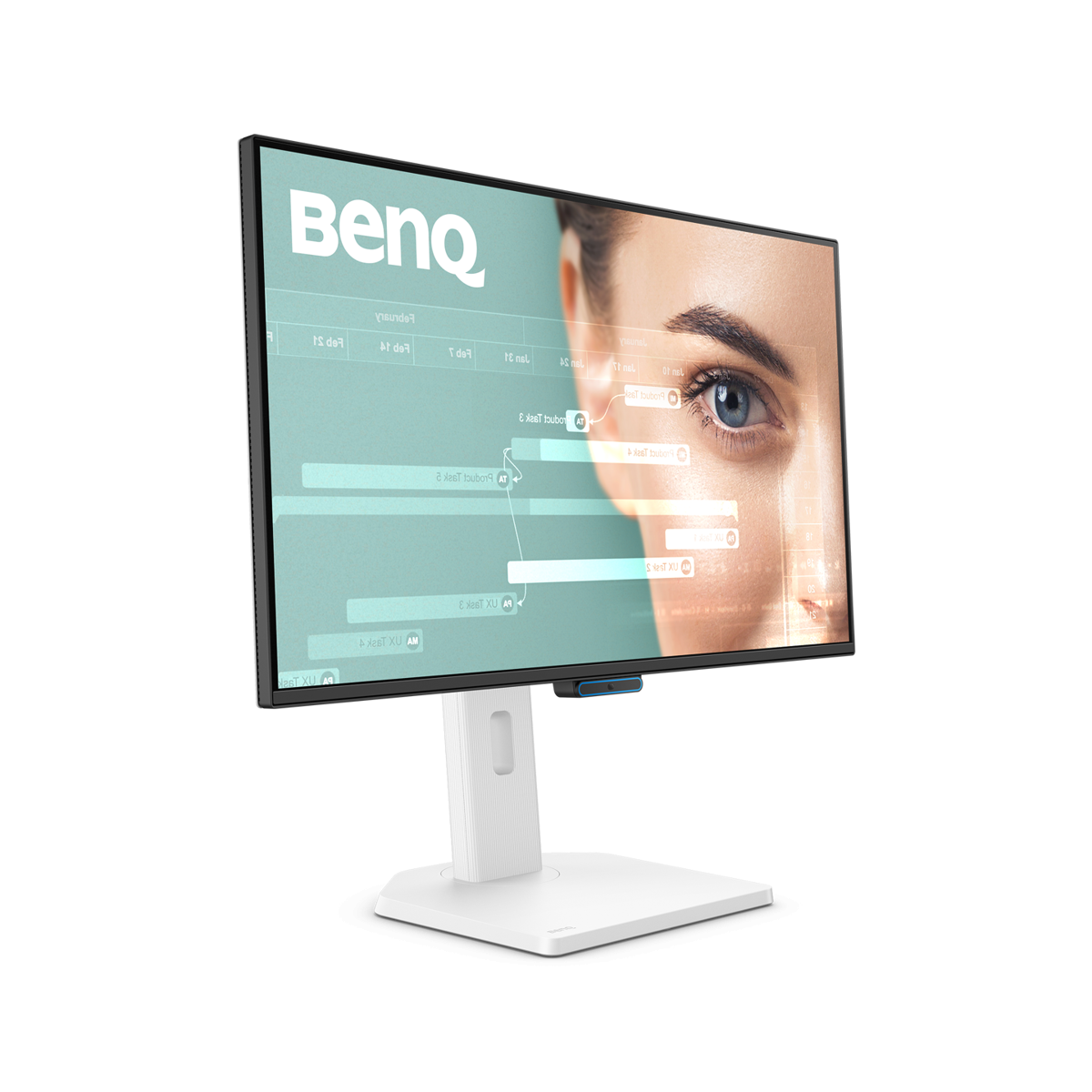 Монитор BenQ GW2790TC, 27", IPS, 1920x1080, 100Hz, 99% sRGB, HDMI, DisplayPort, Speakers, Height adjustable stand, white - Image 2