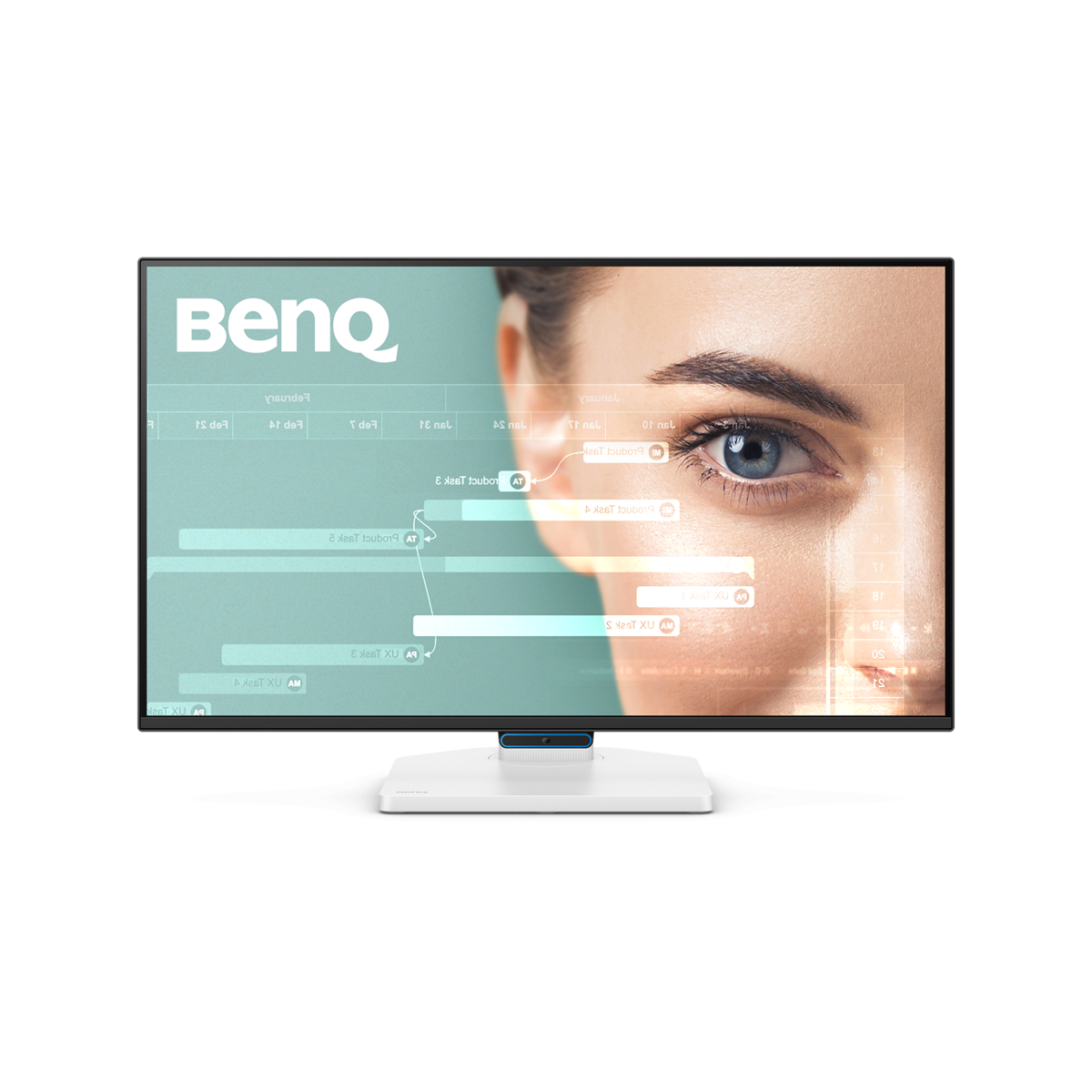 Монитор BenQ GW2790TC, 27", IPS, 1920x1080, 100Hz, 99% sRGB, HDMI, DisplayPort, Speakers, Height adjustable stand, white - Image 3
