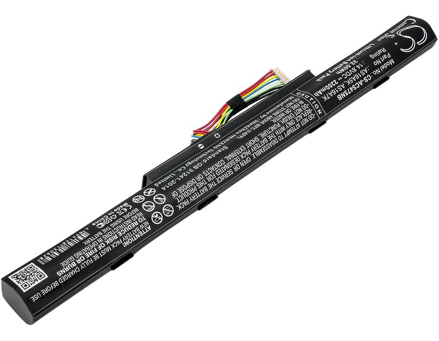 Батерия за лаптоп ACER Aspire E5 476G 53KY; Aspire E5-575-36BC; Aspire F5-522-65GG AS16A5K Liion 14.8V 2200mAh CAMERON SINO - Image 3