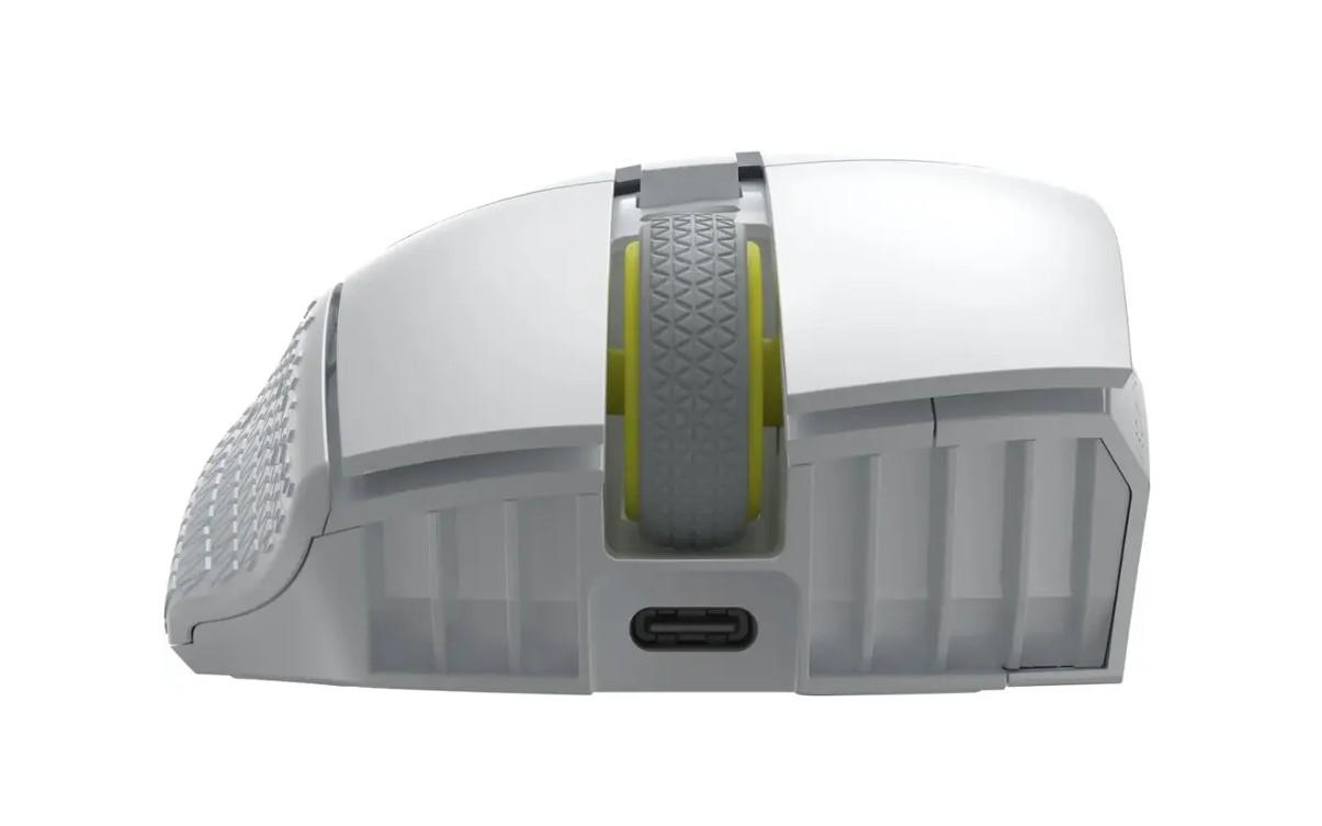 Геймърскa оптична мишка CORSAIR SCIMITAR ELITE WIRELESS SE White, 33000 DPI - Image 9