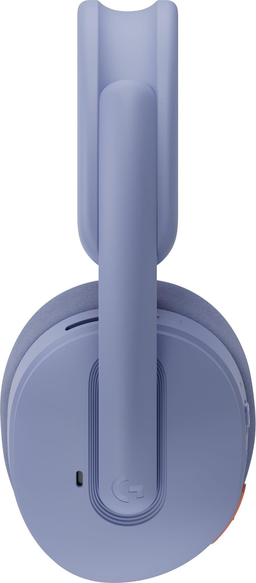 Геймърски слушалки Logitech G325 Ligthspeed Wireless, Микрофон, Лилав - Image 4