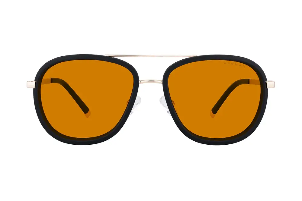 Компютърни очила GUNNAR Dume - Gold - Amber Max - Image 2