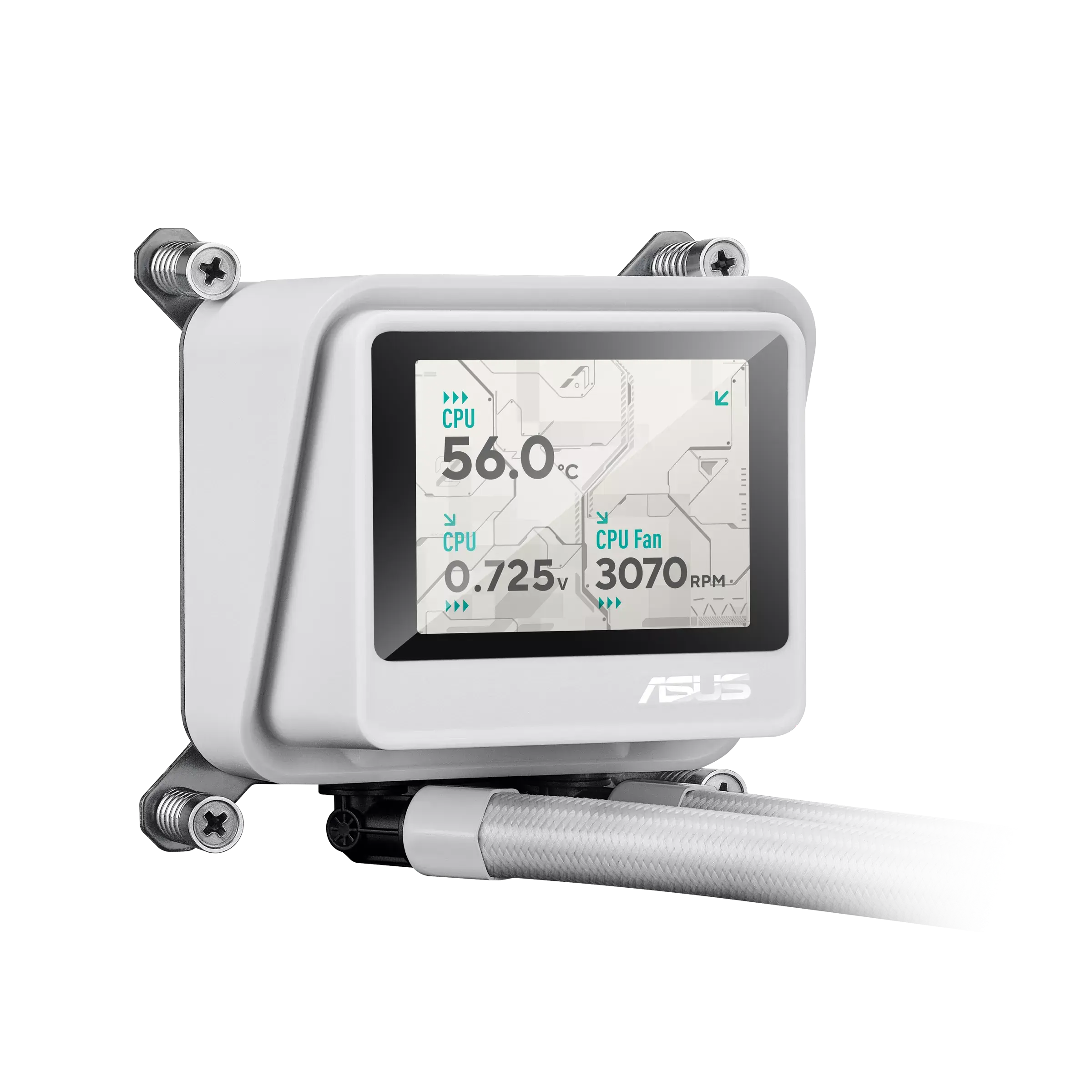 Охладител за процесор ASUS MAX Gaming LC 360 ARGB LCD White Edition - Image 5