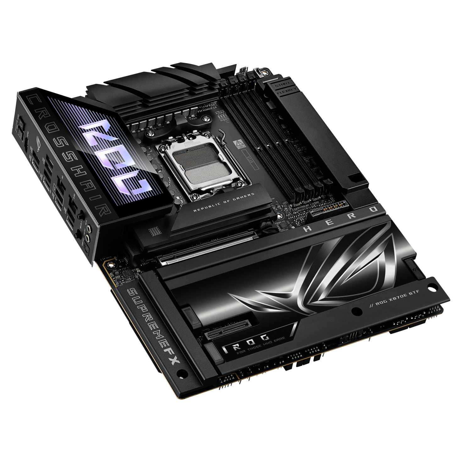 Дънна платка ASUS ROG CROSSHAIR X870E-E HERO BTF WIFI AM5 DDR5 - Image 3
