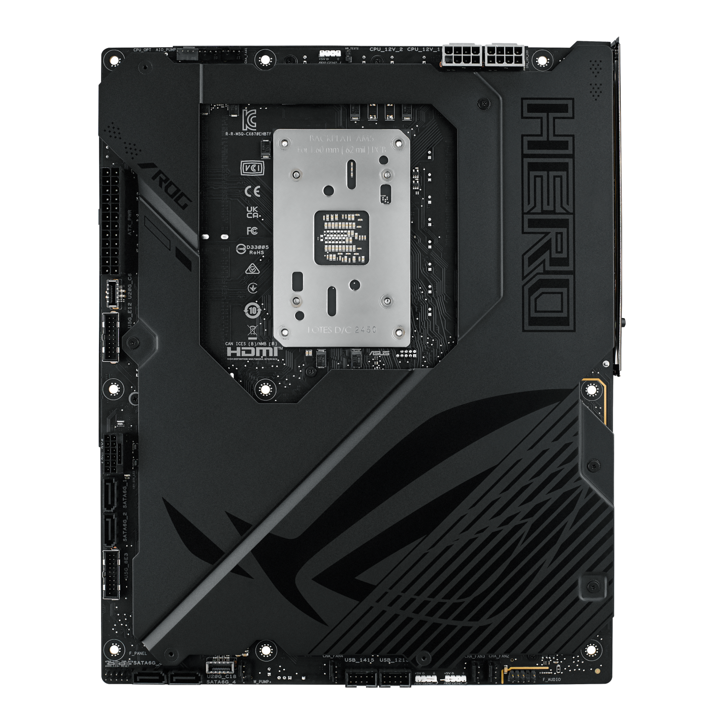 Дънна платка ASUS ROG CROSSHAIR X870E-E HERO BTF WIFI AM5 DDR5 - Image 4