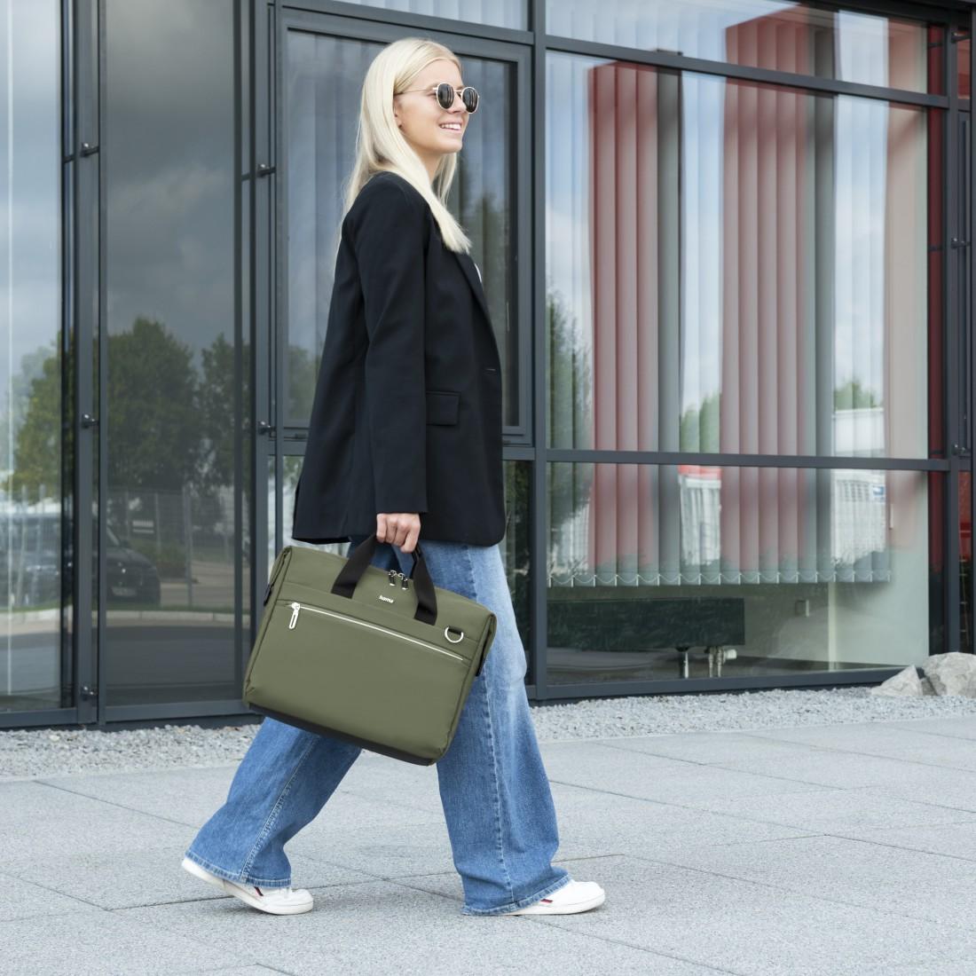 HAMA Чанта за лаптоп "Ultimate", 34 - 36 см (13.3" - 14.1"), зелен - Image 6