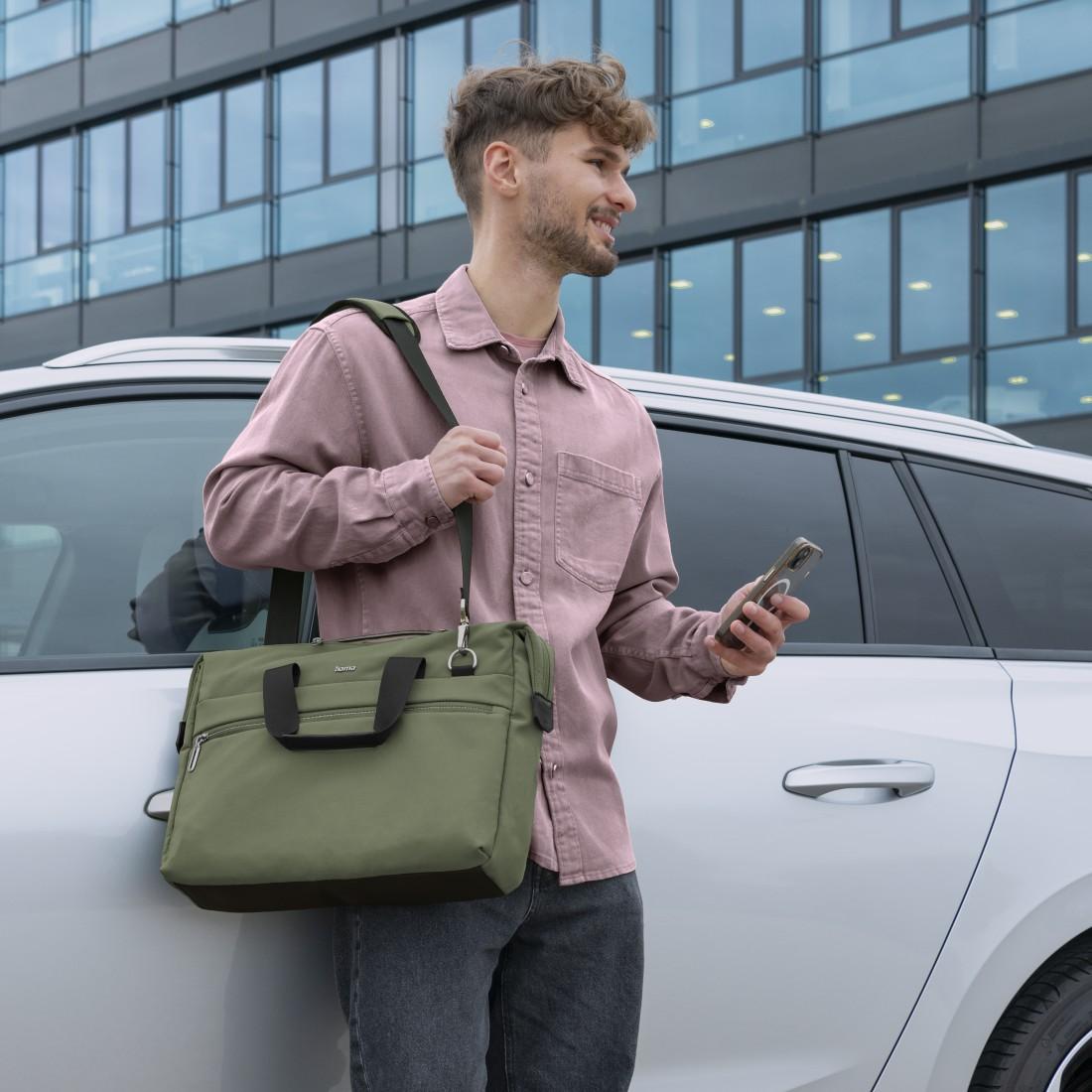 HAMA Чанта за лаптоп "Ultimate", 34 - 36 см (13.3" - 14.1"), зелен - Image 7