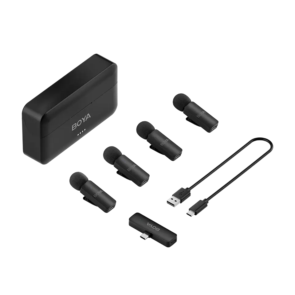 Безжична микрофонна система BOYA BY-V4U - USB-C - Image 6