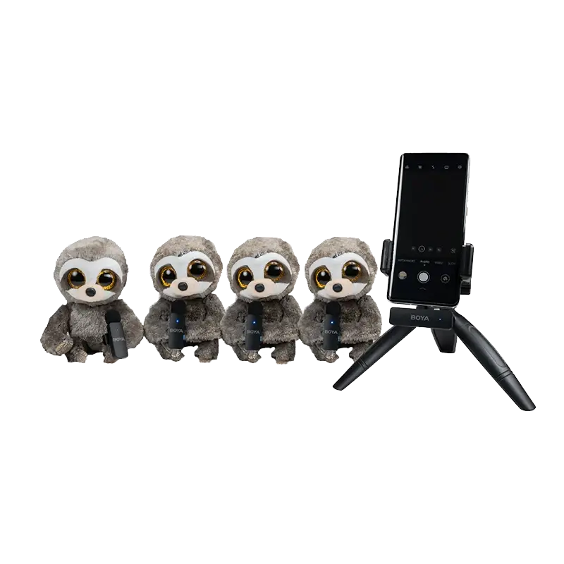 Безжична микрофонна система BOYA BY-V4U - USB-C - Image 7