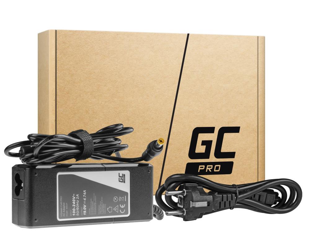 Захранване за лаптоп GREEN CELL, PRO Charger / AC Adapter 19V 4.74A 90W for Acer 5,5mm- 1,7mm