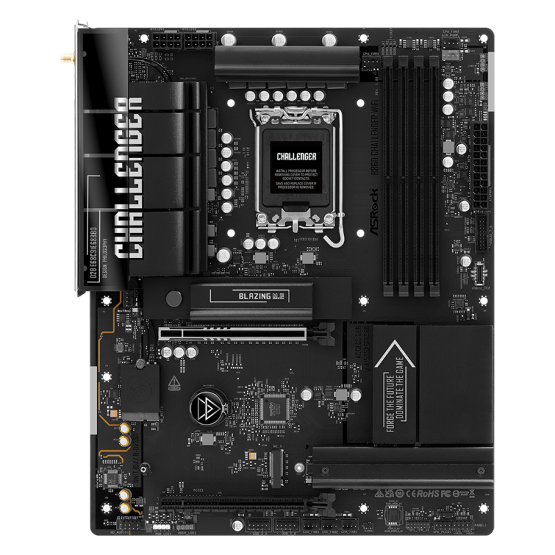 Дънна платка ASRock B860 Challenger WIFI, LGA 1851