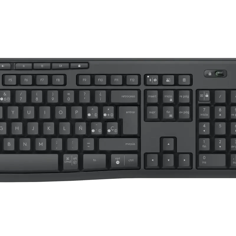 Комплект безжични клавиатура и мишка Logitech MK370, Bluetooth/2.4 GHz