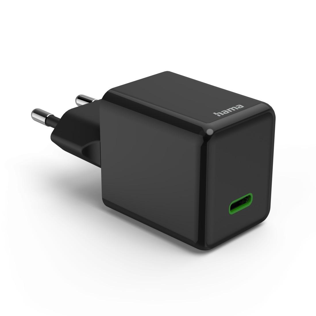 HAMA Бързо мини зарядно GaN, USB-C, PD, 45 W, черно - Image 2