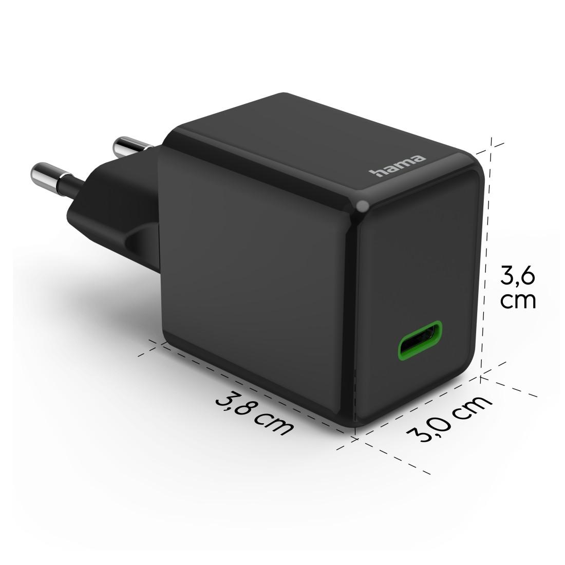 HAMA Бързо мини зарядно GaN, USB-C, PD, 45 W, черно - Image 18
