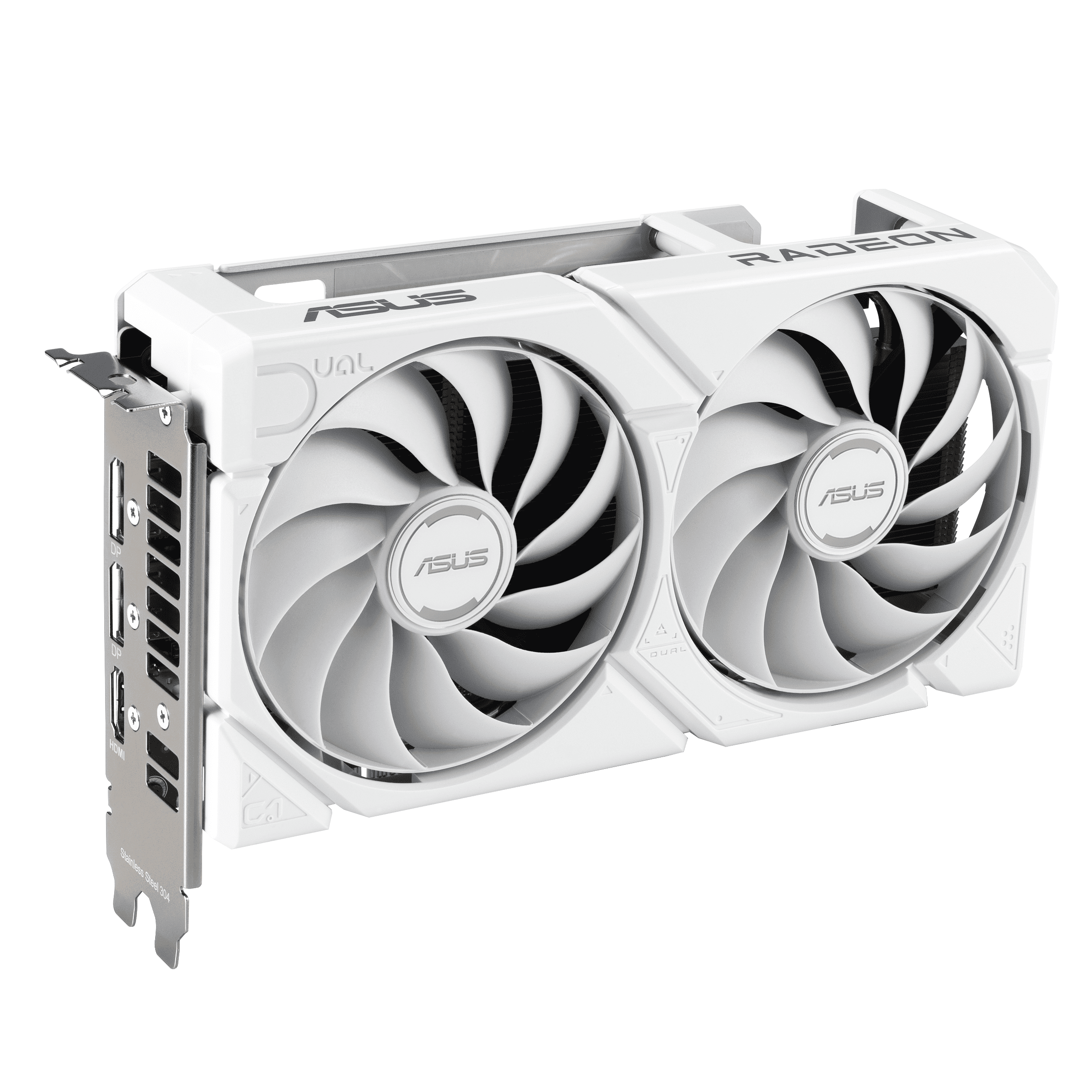 Видео карта ASUS DUAL RADEON RX 9060 XT 16GB GDDR6 White Edition - Image 5