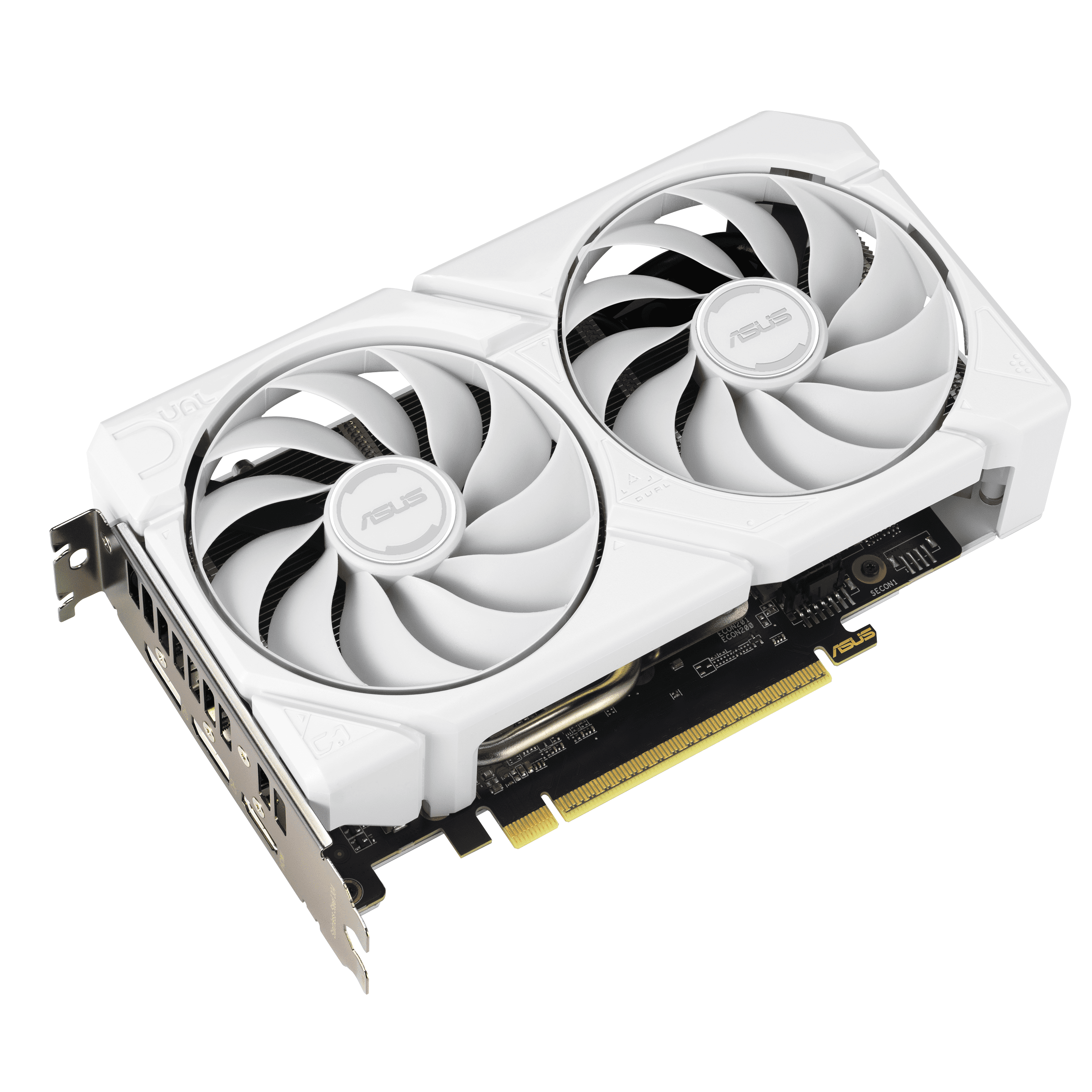 Видео карта ASUS DUAL RADEON RX 9060 XT 16GB GDDR6 White Edition - Image 4