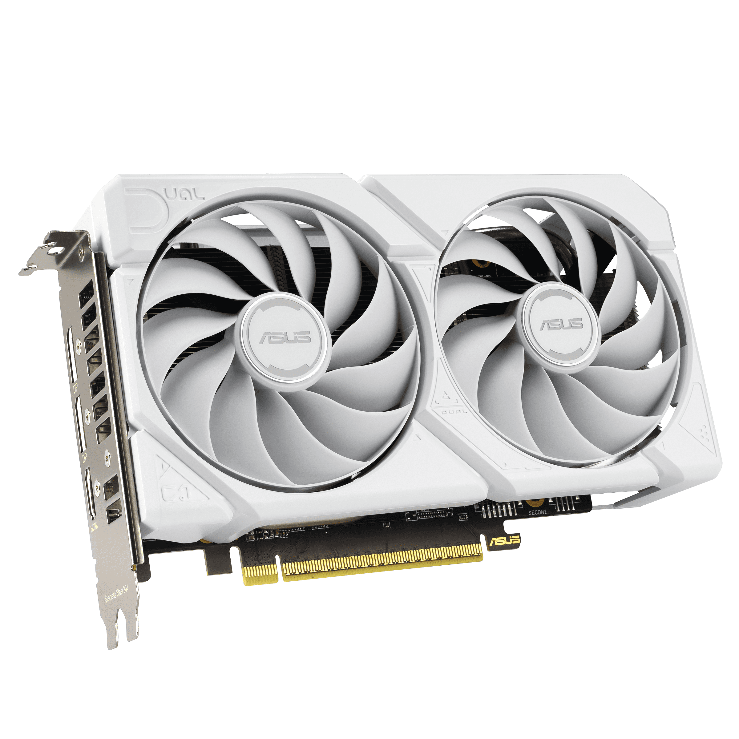 Видео карта ASUS DUAL RADEON RX 9060 XT 16GB GDDR6 White Edition - Image 2
