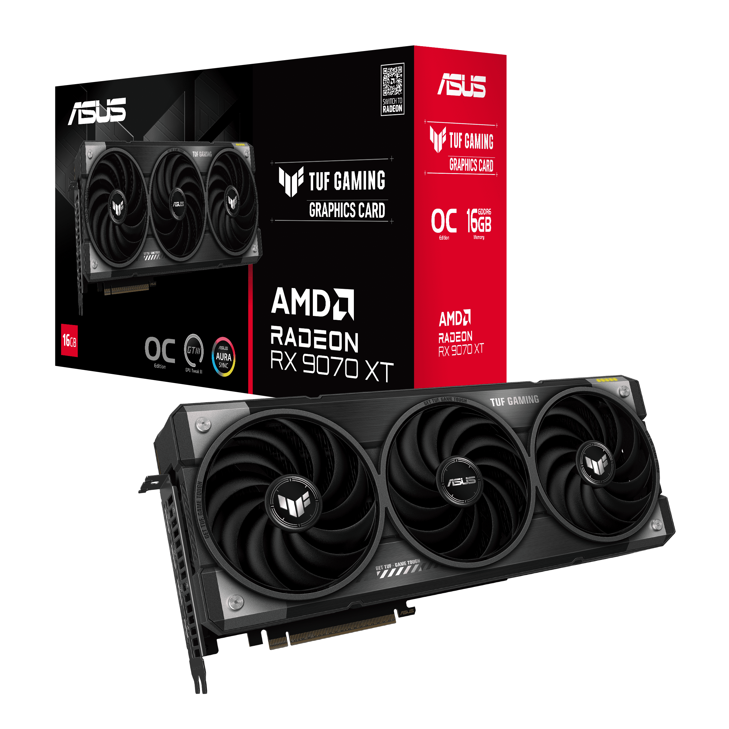 Видео карта ASUS TUF GAMING RADEON RX 9070 XT OC 16GB GDDR6 - Image 9