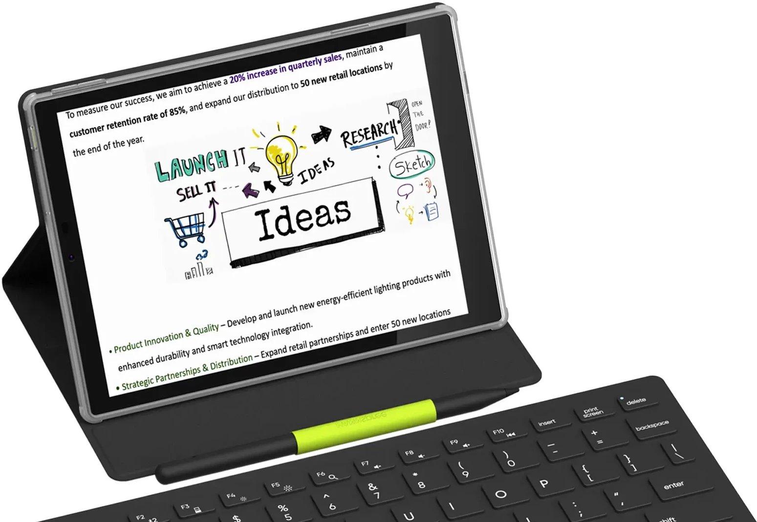 Таблет и четец Hanspreee Lumo Paper 7.8", 64 GB, в комплект с калъф Smart Folio - Image 7