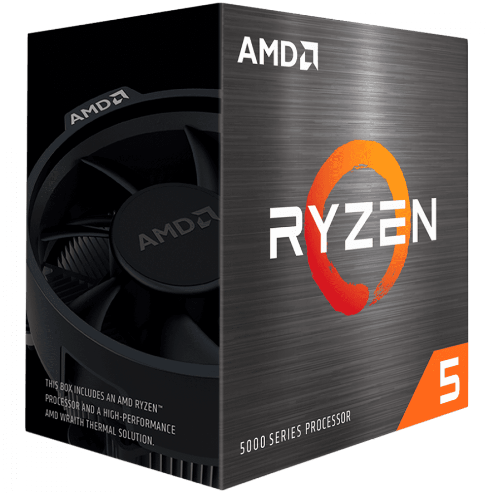 AMD CPU Desktop Ryzen 5 6C/12T 5600 (3.6/4.2GHz Boost,36MB,65W,AM4) Box