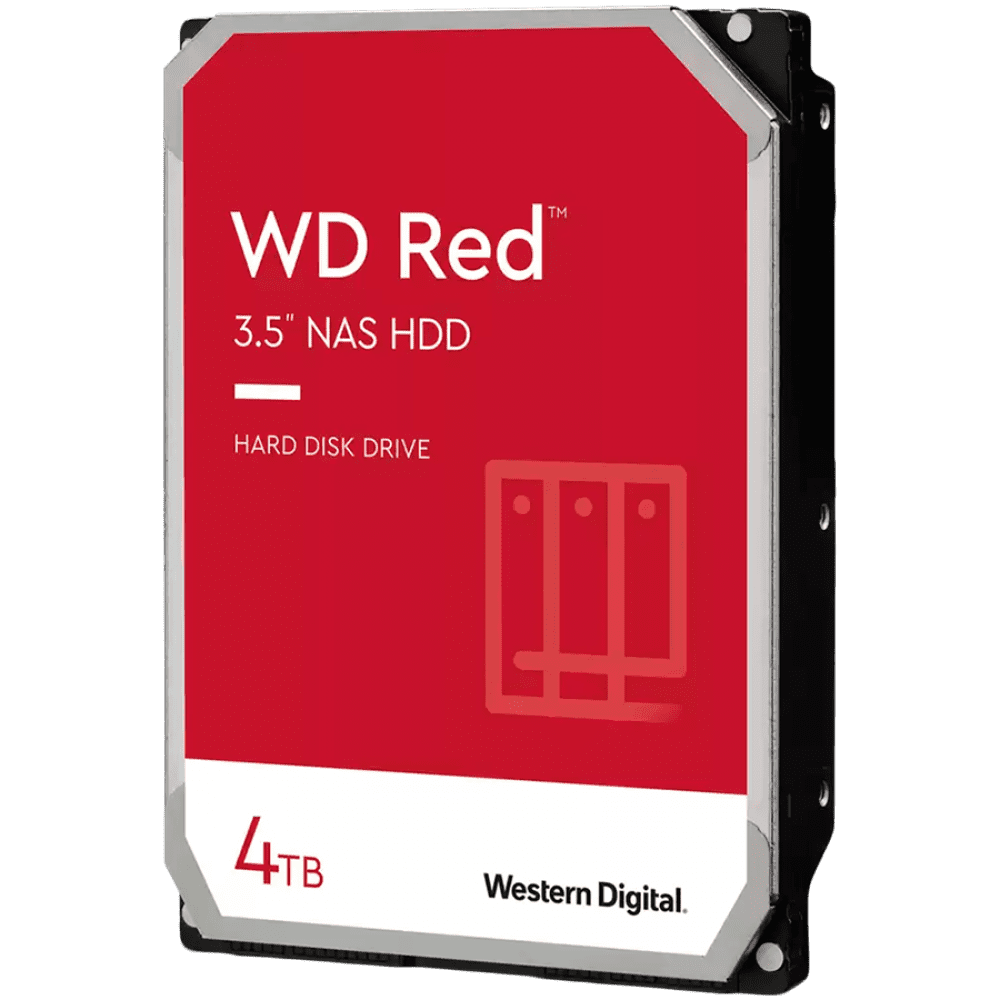 HDD Desktop WD Red (3.5'', 4TB, 256MB, 5400 RPM, SATA 6 Gb/s)