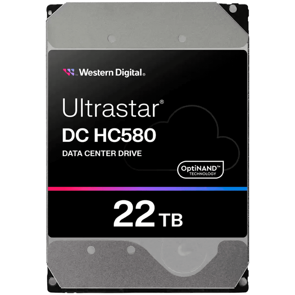 HDD Server WD/HGST Ultrastar 22TB DC HC580, 3.5", 512MB, 7200RPM, SATA, 512E SE NP3, SKU: 0F62785