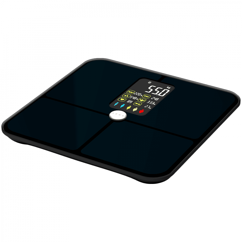 AENO Smart Body scales BS2S, 16 body metrics, up to 180kg, colorful display