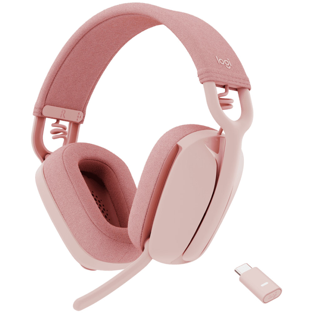 LOGITECH ZONE VIBE WIRELESS MS - ROSE,A00167/A00172,MS,MFI - BT - EMEA-914 - QUADRUN DG,TEAMS,ZOOM,GOOGLE