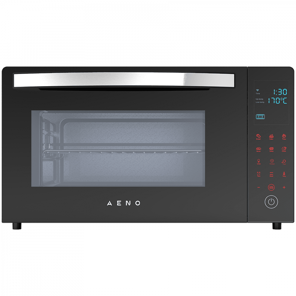 AENO Electric Oven EO1: 1600W, 30L, 6 automatic programs+Defrost+Proofing Dough, Grill, Convection, 6 Heating Modes, Double-Glass Door, Timer 120min, LCD-display