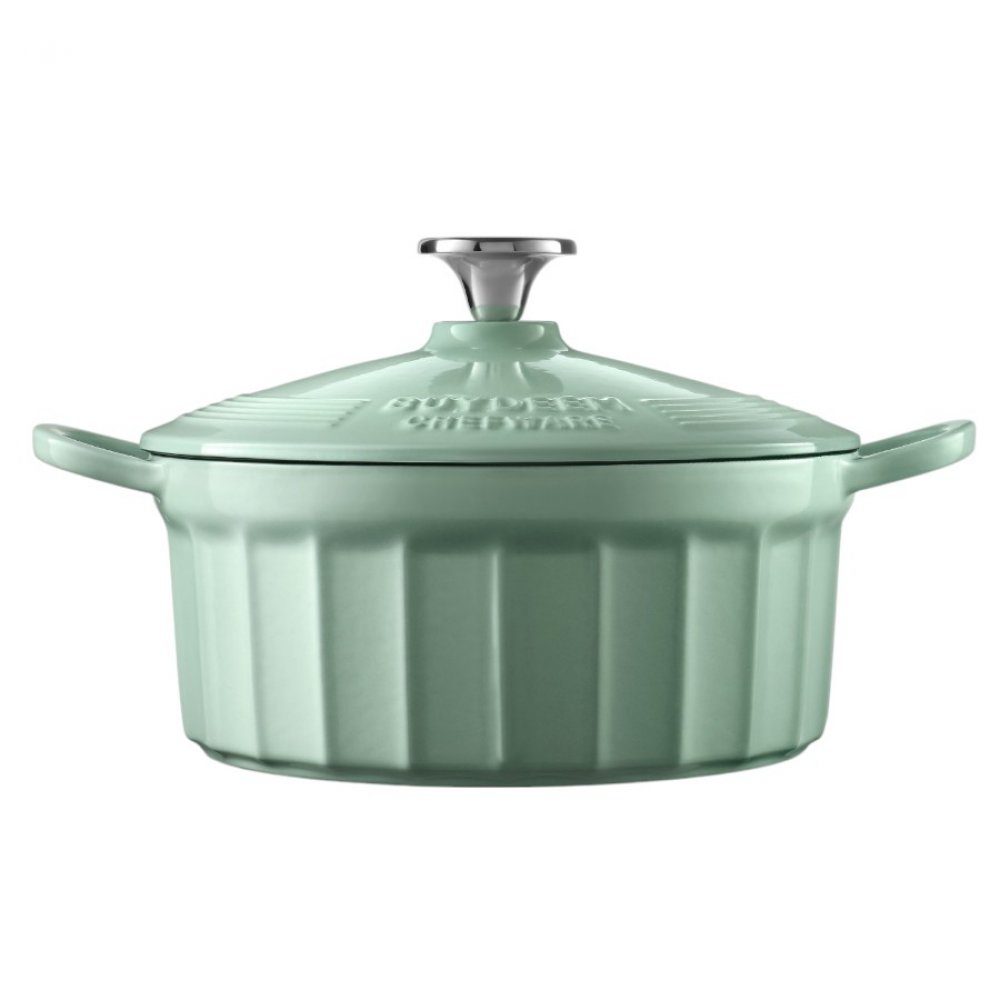 BUYDEEM Enameled Cast Iron Dutch Oven 2,9L, model CP521, color Cozy Greenish