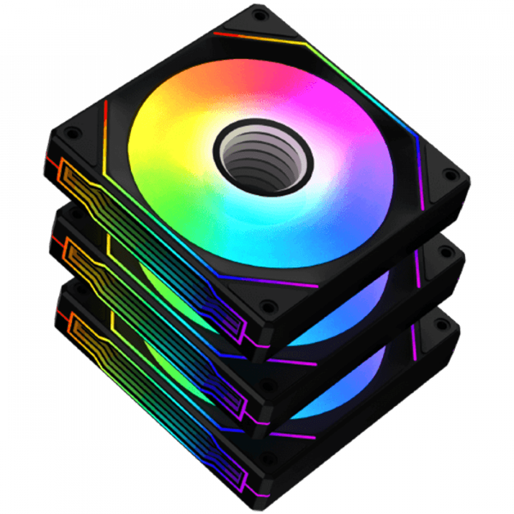 Infinity G20A (3PCS G20A Fans, ARGB MB SYBC Control Box & Remote Controller, Color Box)