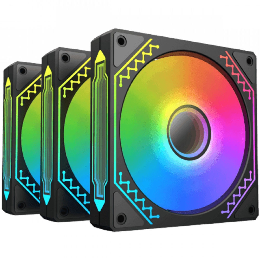 Starz Pro (3PCS M20A Fans, ARGB MB SYBC Control Box & Remote Controller, Color Box)