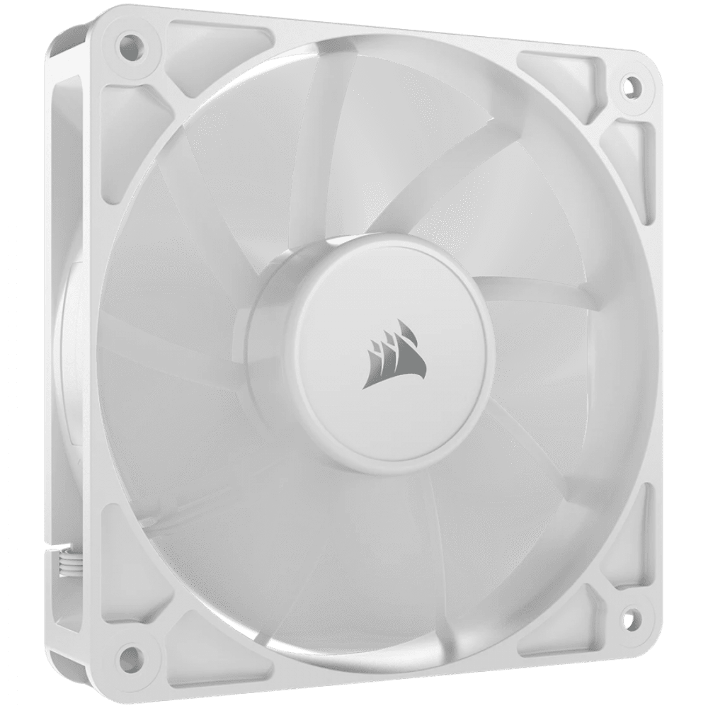CORSAIR RS120 White, 120mm Fan, Single Pack