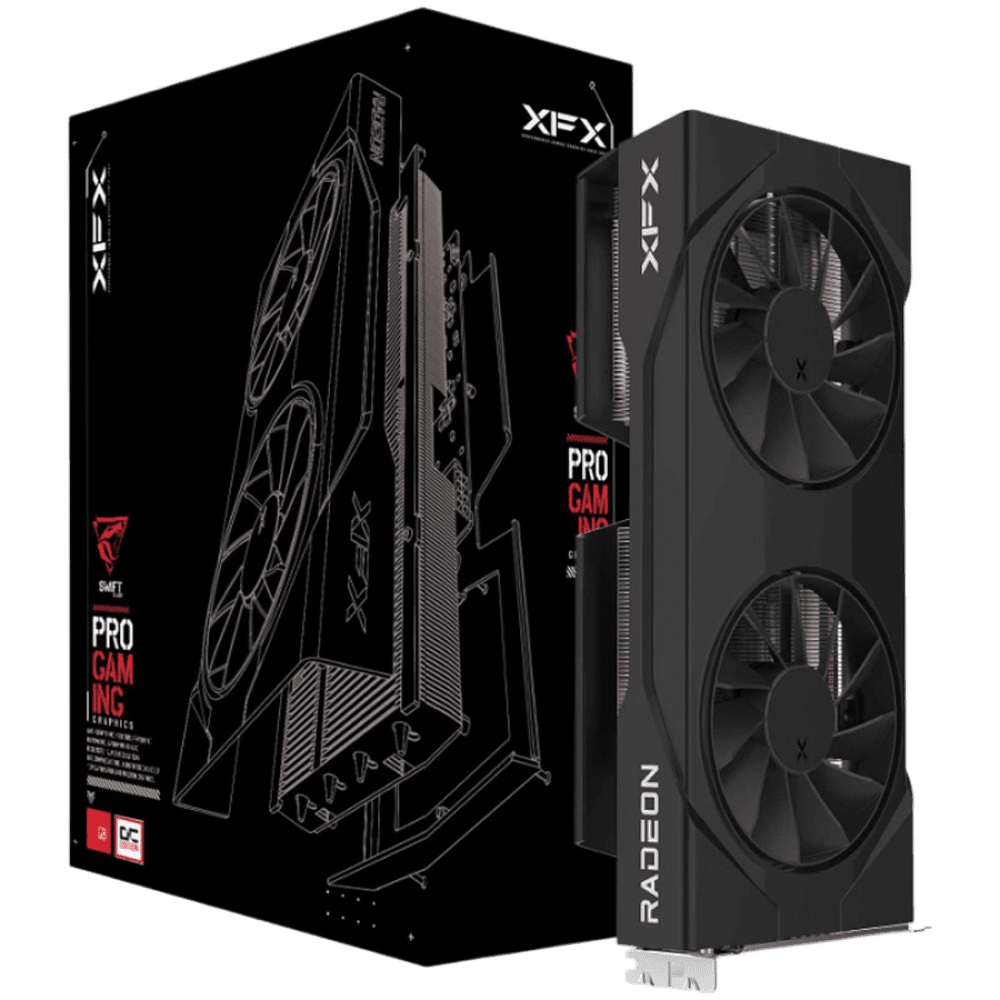 XFX Swift AMD Radeon RX 9060 XT OC 16GB GDDR6 128-bit HDMI 2x DP