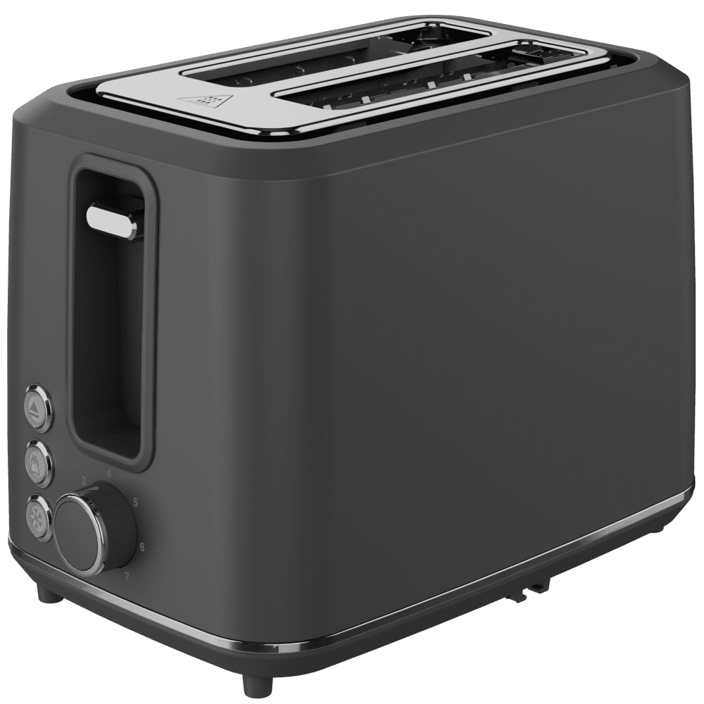 Electric Toaster, Grey, 220-240V, 50-60Hz, 920-1080W, 2 slots, 3 modes, 7 browning levels