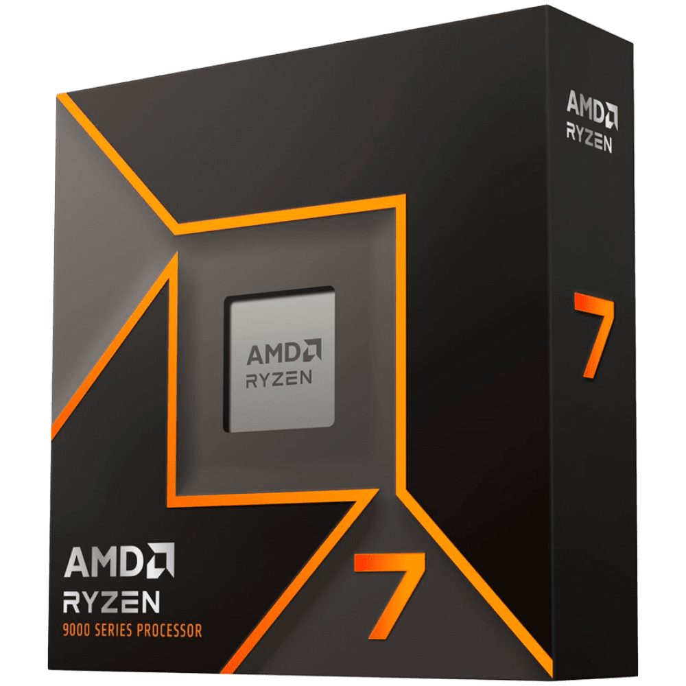 AMD CPU Desktop Ryzen 7 8C/16T 7700 (5.3GHz Max, 40MB,65W,AM5) box, with Radeon Graphics and Wraith Stealth Cooler