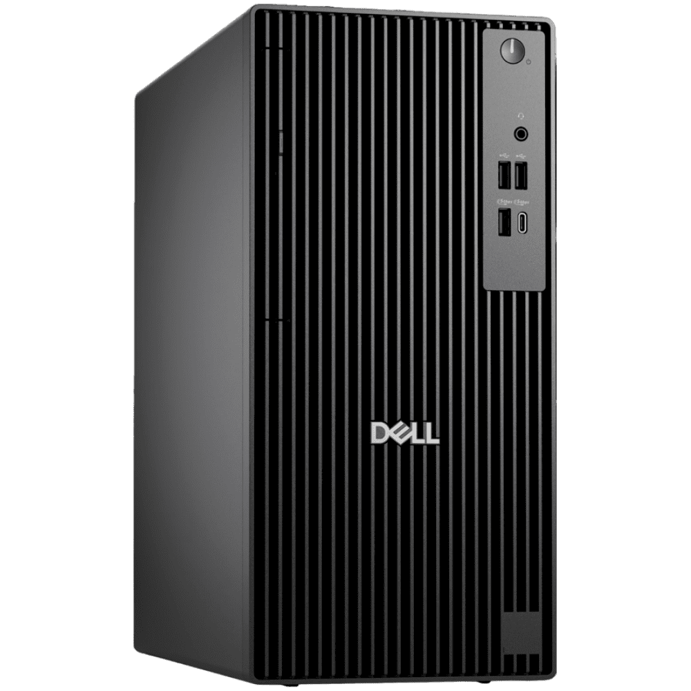 Dell Pro Tower (QCT1250), Intel Core i5-14500 vPro(14C, up to 5.0GHz), 8GB (1x8GB) DDR5, 512GB M.2 SSD, Integrated Graphics, 8xDVD+/-RW, No WiFi, BG KBD+Mouse, Ubuntu, 3Y ProSupport