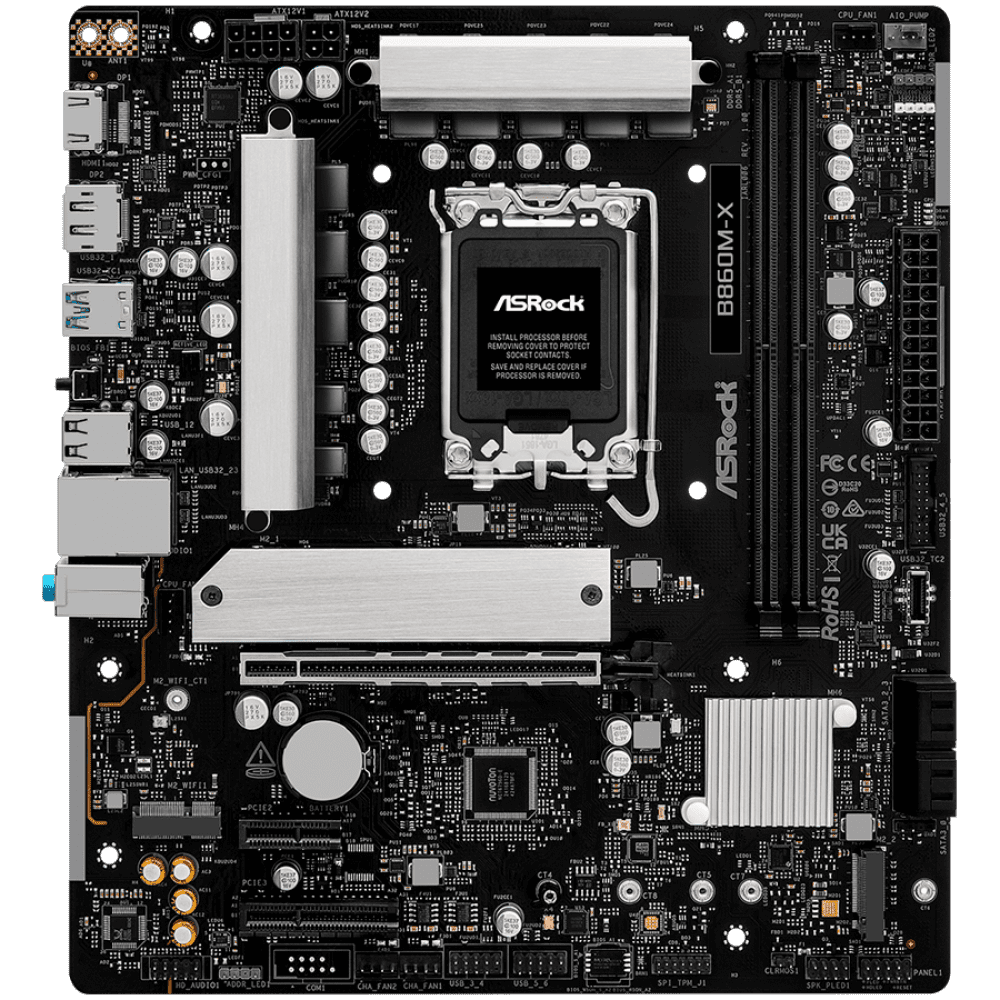 ASROCK B860M-X mATX LGA1851 DDR5