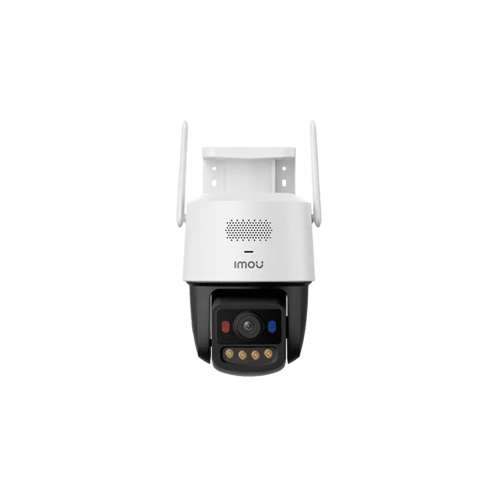 Imou Titan Pro 6MP, Aurora color night vision Wi-Fi 2.4 and 5 GHz PT, rotation 355 pan & 90 Tilt, 1.8 progressive CMOS, H.265, 3.6mm Fixed lens, field of view: 89, Night Vision up to 30m, 8x Digital Zoom, RJ45, Mic&Speaker, 125dB Siren, PoE, IP66