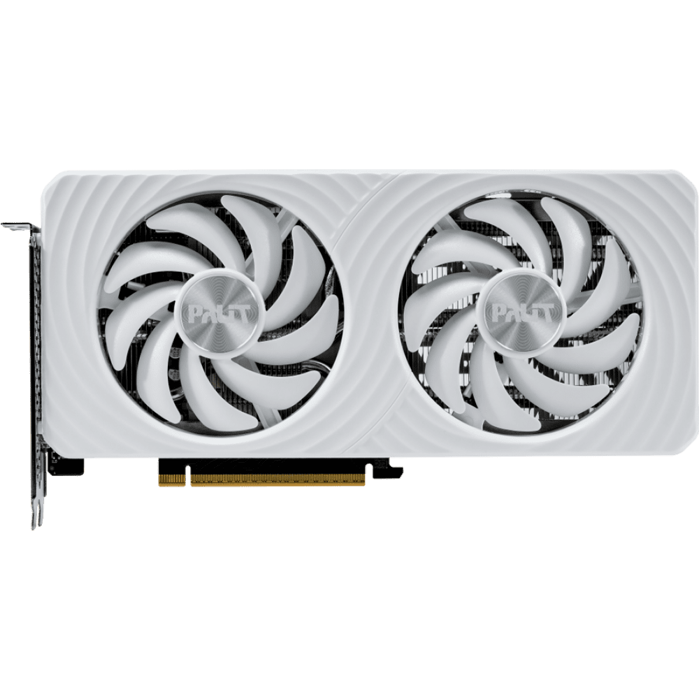 PALIT GeForce RTX 5060Ti White OC 8GB GDDR7 128 bit, 1x HDMI 2.1b, 3x DP 2.1b, 2 Fan, 1x 8-pin pwr connector, 600W, 262.1 x 126.3 x 40.1 mm, NE7506TU19P1-GB2062M