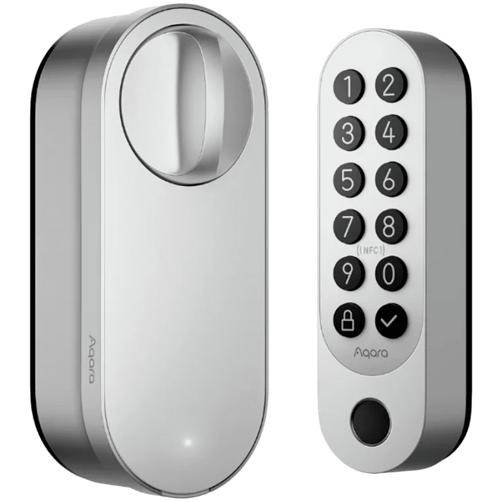 Aqara Smart Lock U200 (Offline, Silver): Model No: EL-D02D; SKU No: AD040EUS02