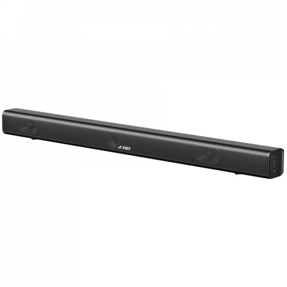 F&D HT-200 2.0 Soundbar, 30W RMS, 4EQ settings, BT 5.3/Optical/AUX/USB/ HDMI (Arc) /Remote Control/Black