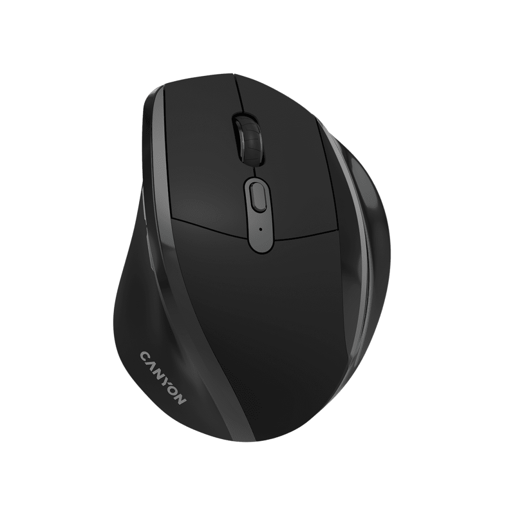 CANYON mouse OnClick 17 Ergonomic 6 buttons 1600DPI Wireless Black