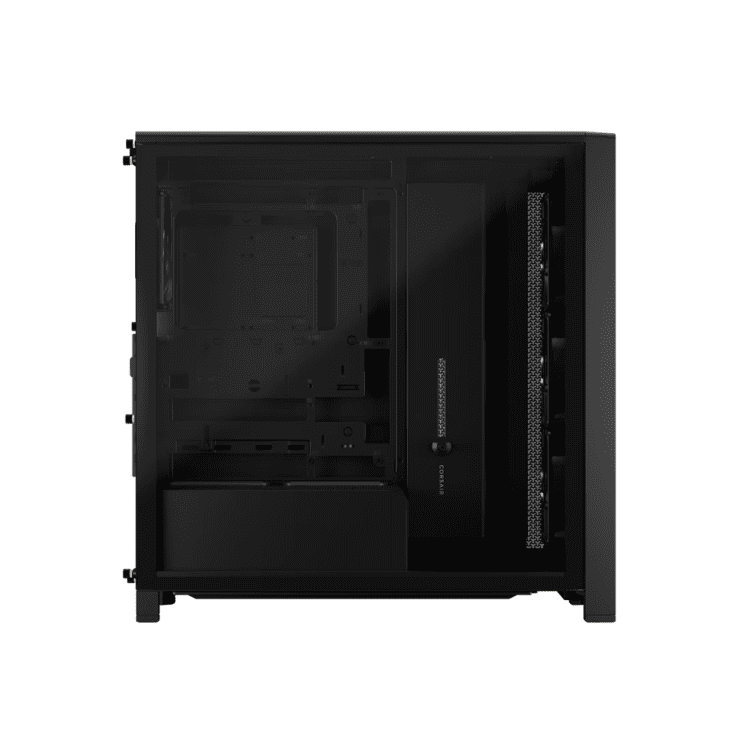 Кутия Corsair Frame 4000D Wood RS Mid-Tower - Black/Walnut - Image 3