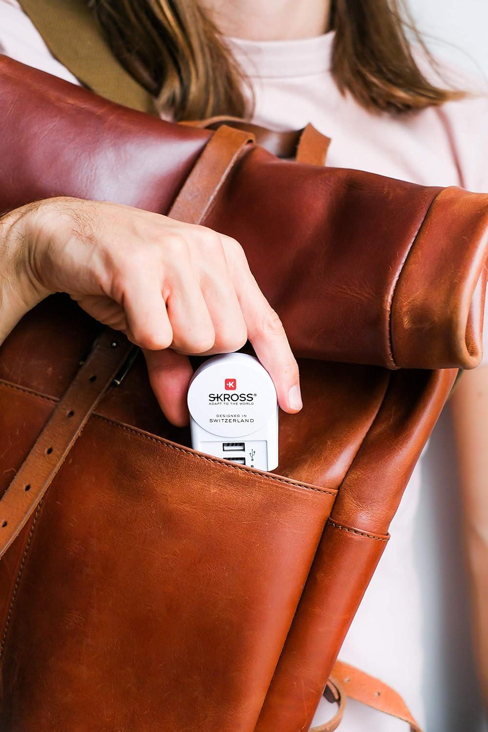 Адаптер-зарядно SKROSS Euro USB Charger 1.302421, 2 x USB-A, 2.4A - Image 5